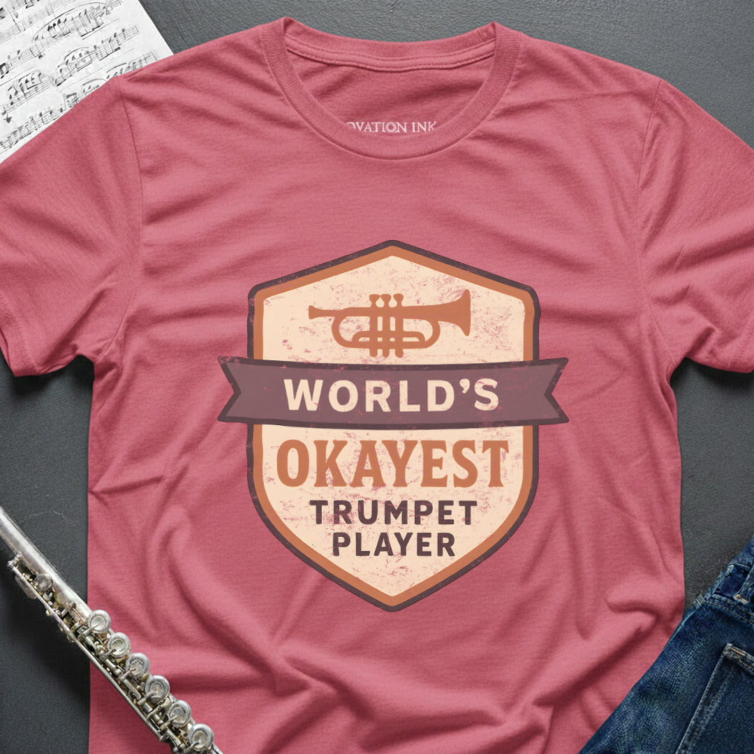 World's Okayest Trumpet Vintage T-Shirt
