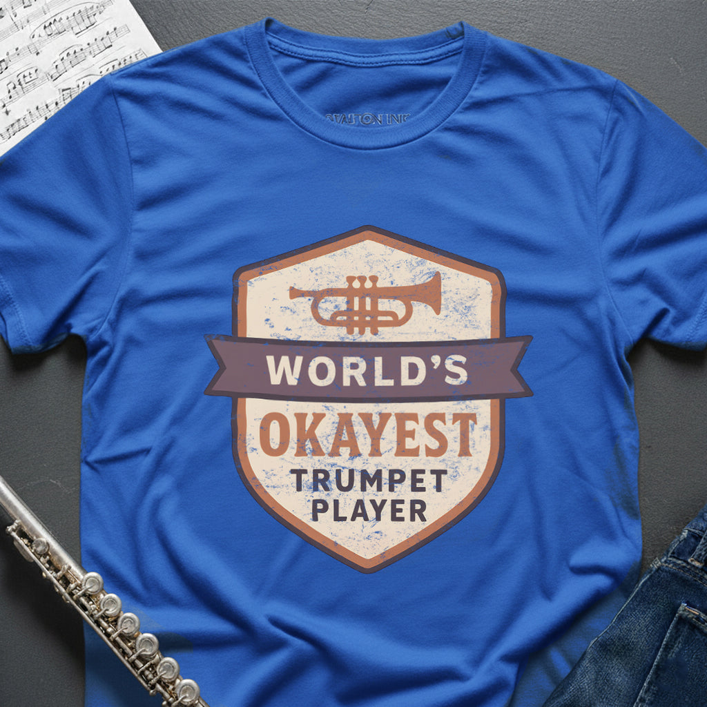 World's Okayest Trumpet Vintage T-Shirt
