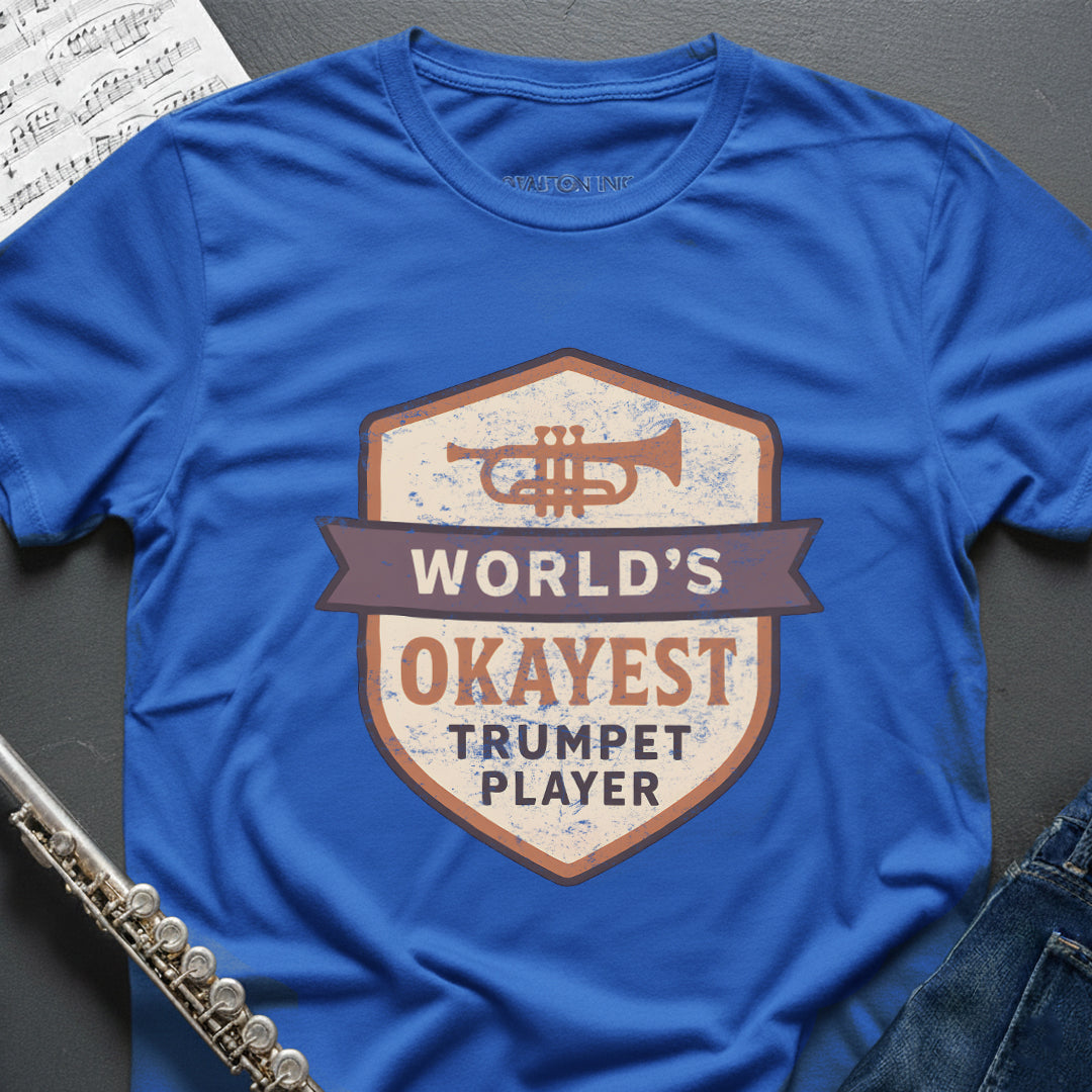 World's Okayest Trumpet Vintage T-Shirt