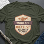 World's Okayest Trumpet Vintage T-Shirt