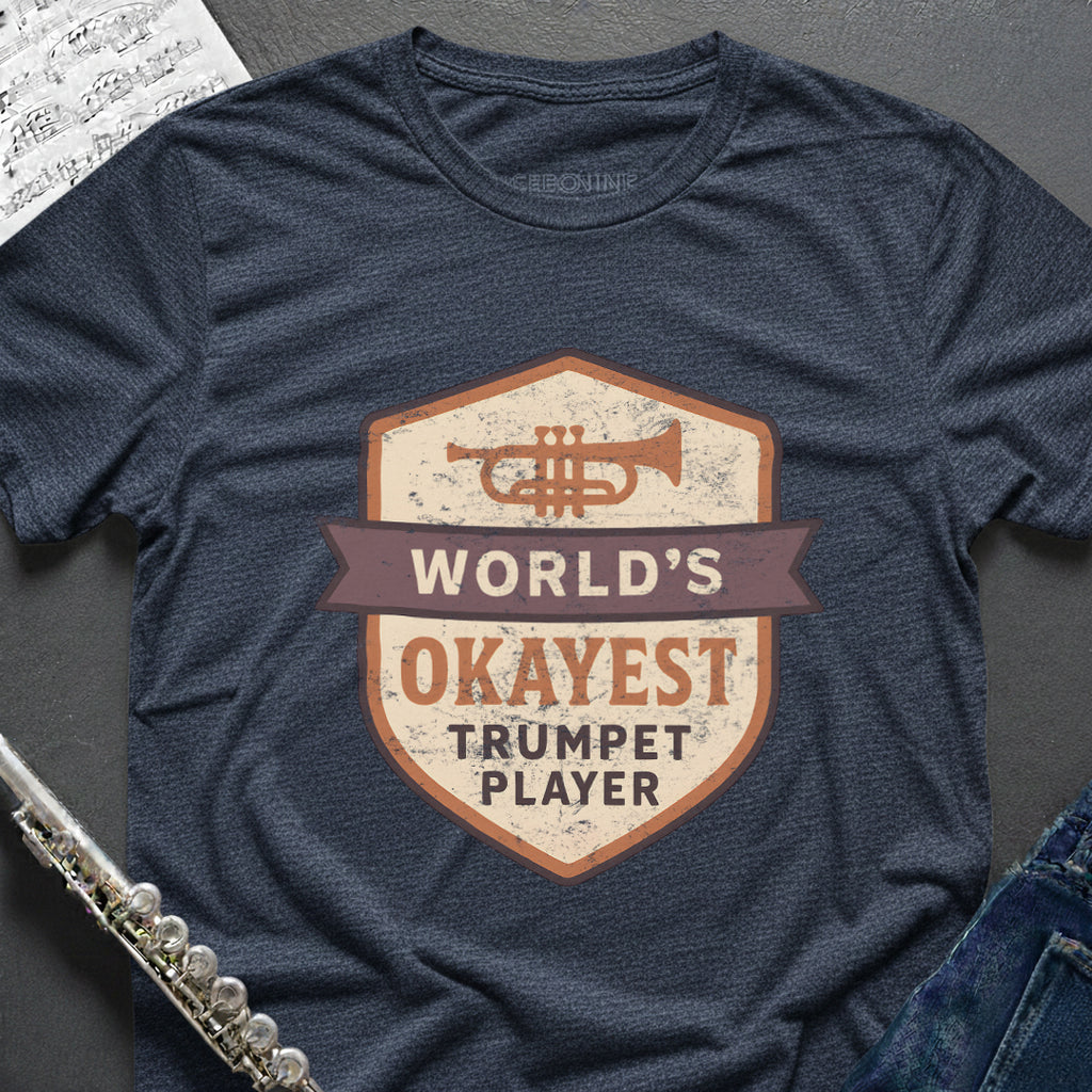 World's Okayest Trumpet Vintage T-Shirt