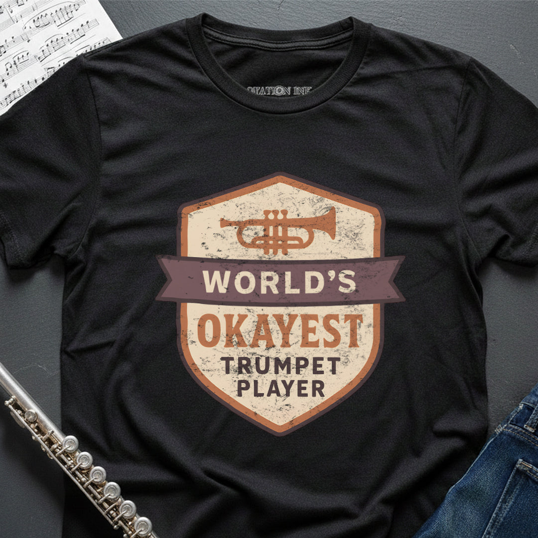 World's Okayest Trumpet Vintage T-Shirt