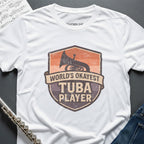 World's Okayest Tuba Vintage T-Shirt