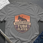 World's Okayest Tuba Vintage T-Shirt
