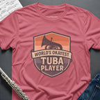 World's Okayest Tuba Vintage T-Shirt
