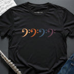 Bass Clefs Vintage T-Shirt
