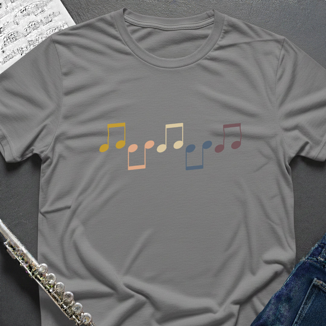 Vintage Eighth Note Pairs T-Shirt