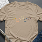 Vintage Eighth Note Pairs T-Shirt