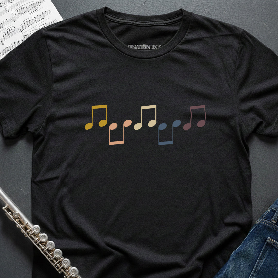 Vintage Eighth Note Pairs T-Shirt