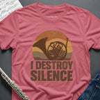 Destroy Silence Horn T-Shirt
