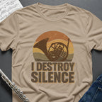 Destroy Silence Horn T-Shirt