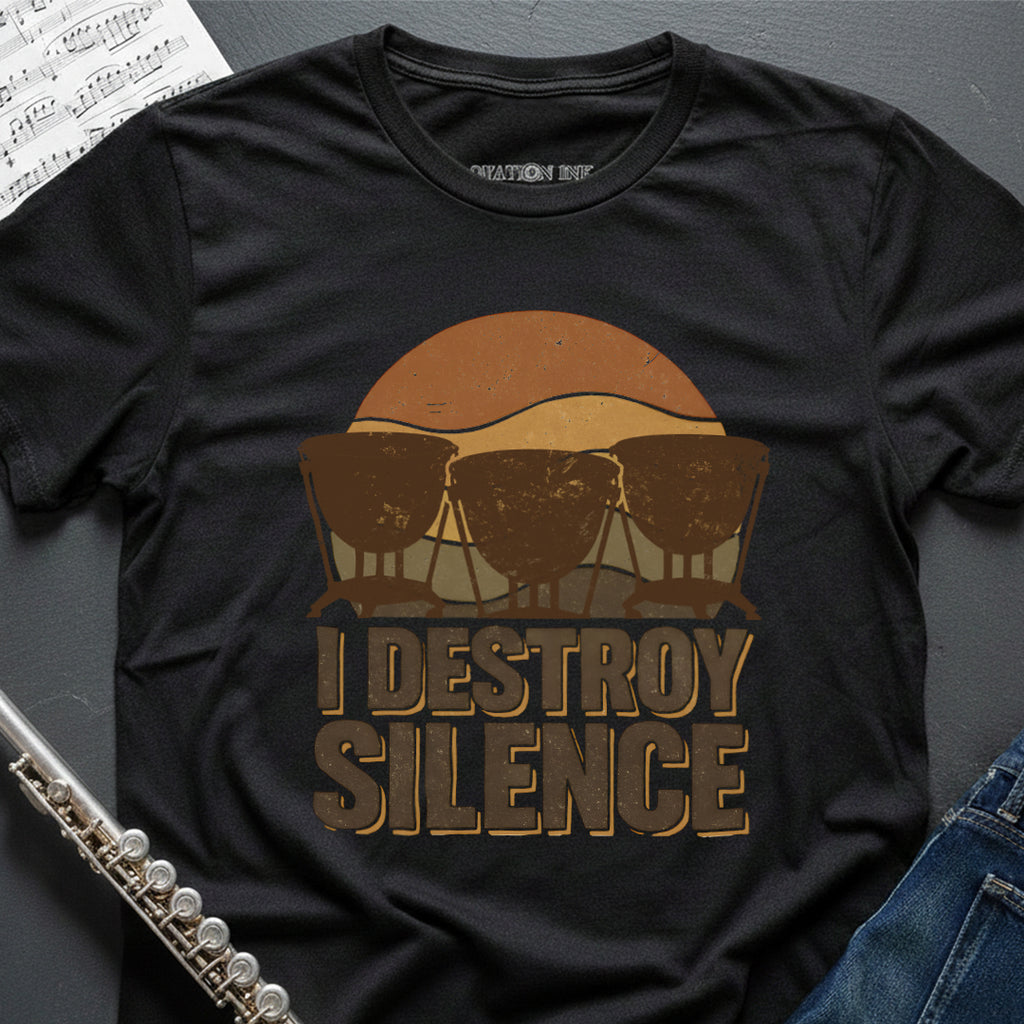 Destroy Silence Timpani T-Shirt