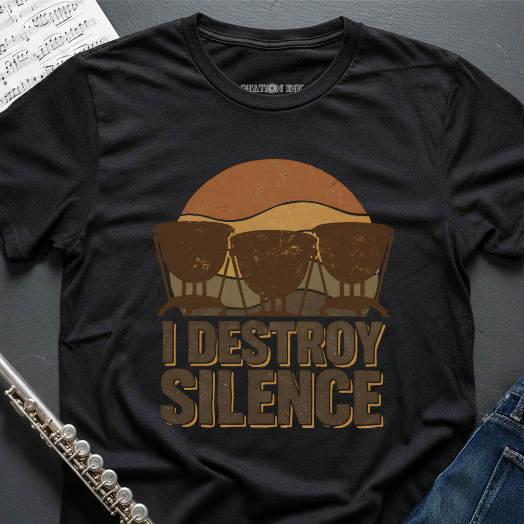 Destroy Silence Timpani T-Shirt