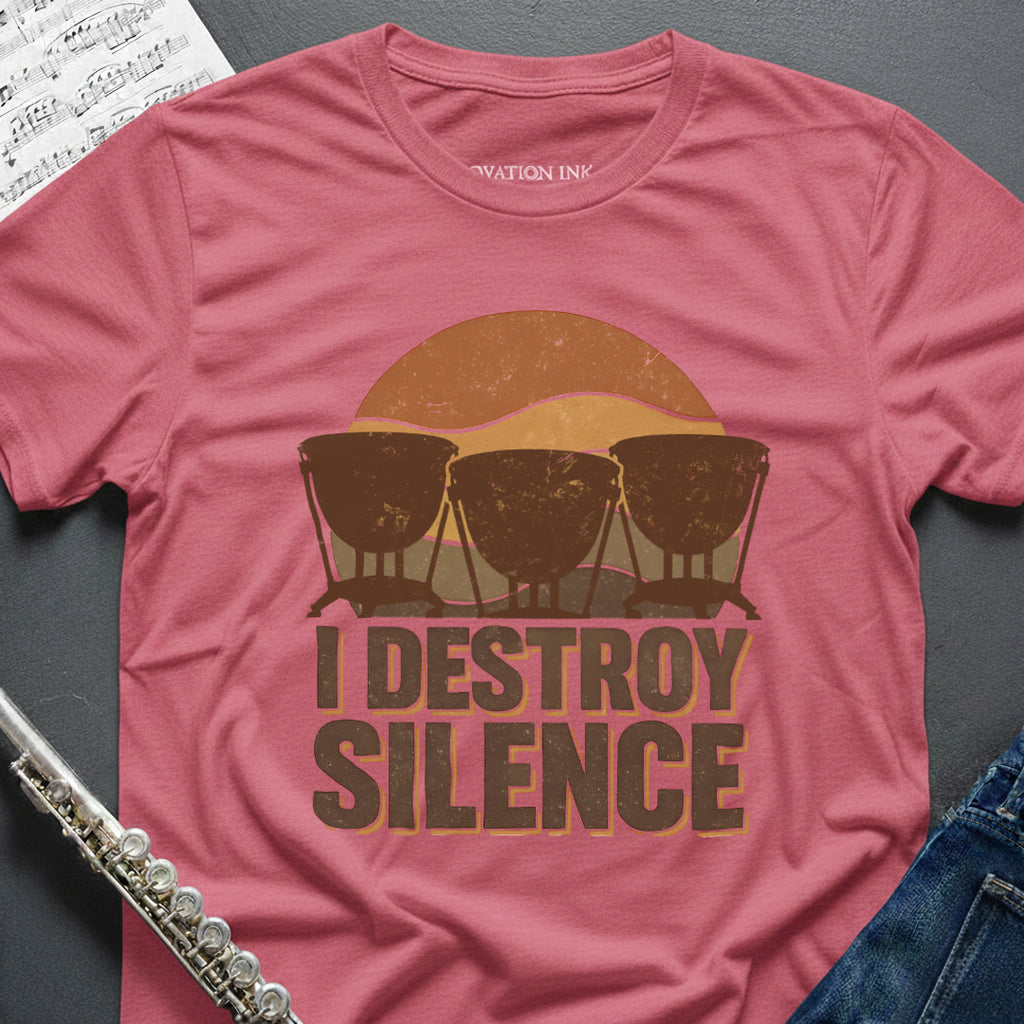 Destroy Silence Timpani T-Shirt