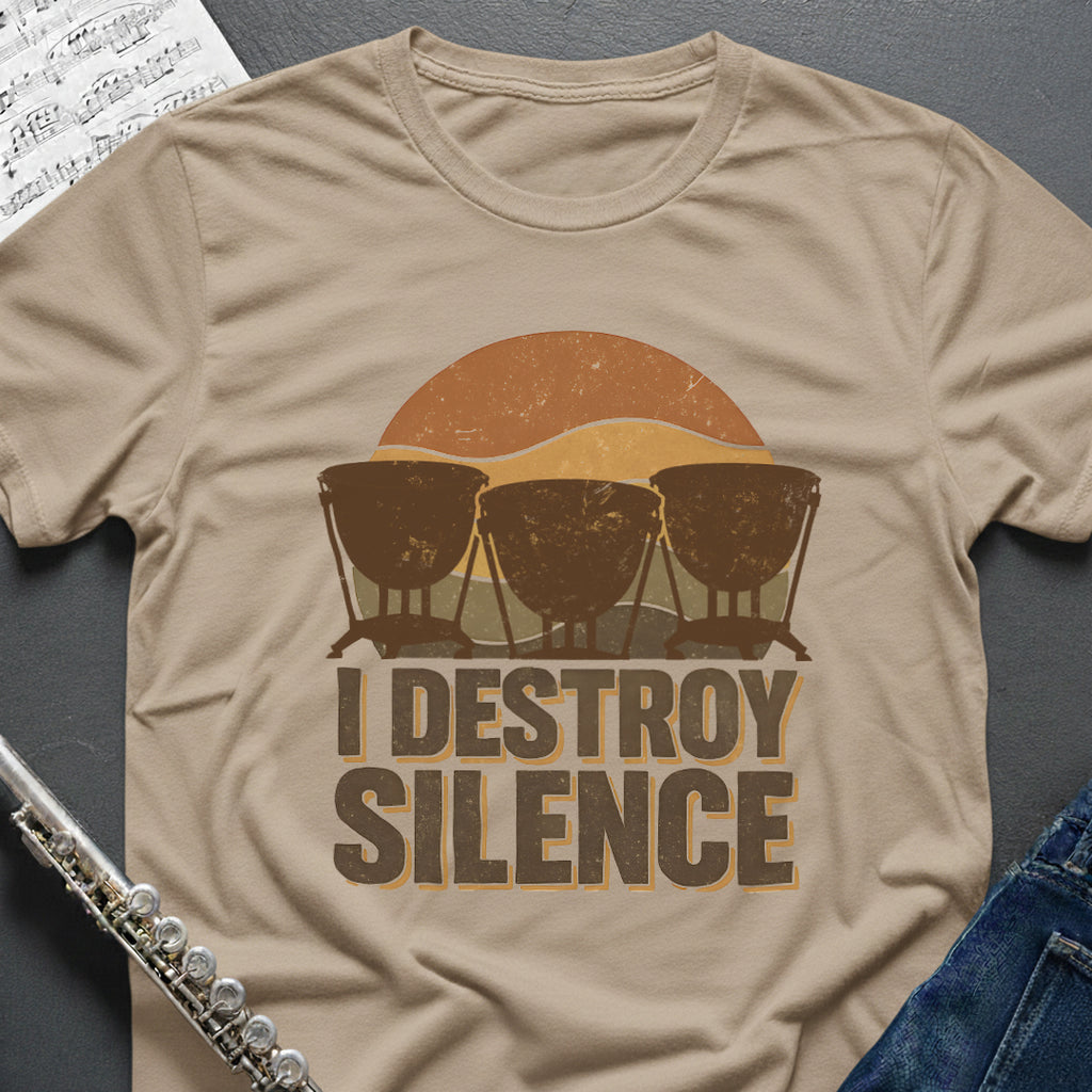 Destroy Silence Timpani T-Shirt