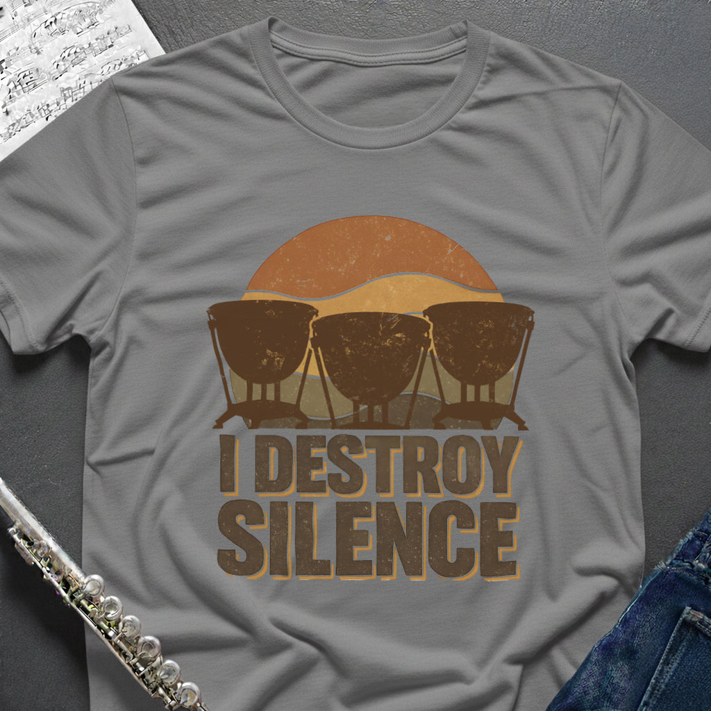 Destroy Silence Timpani T-Shirt