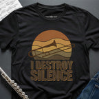 Destroy Silence Trombone T-Shirt