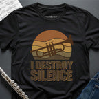 Destroy Silence Trumpet T-Shirt