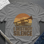 Destroy Silence Trumpet T-Shirt