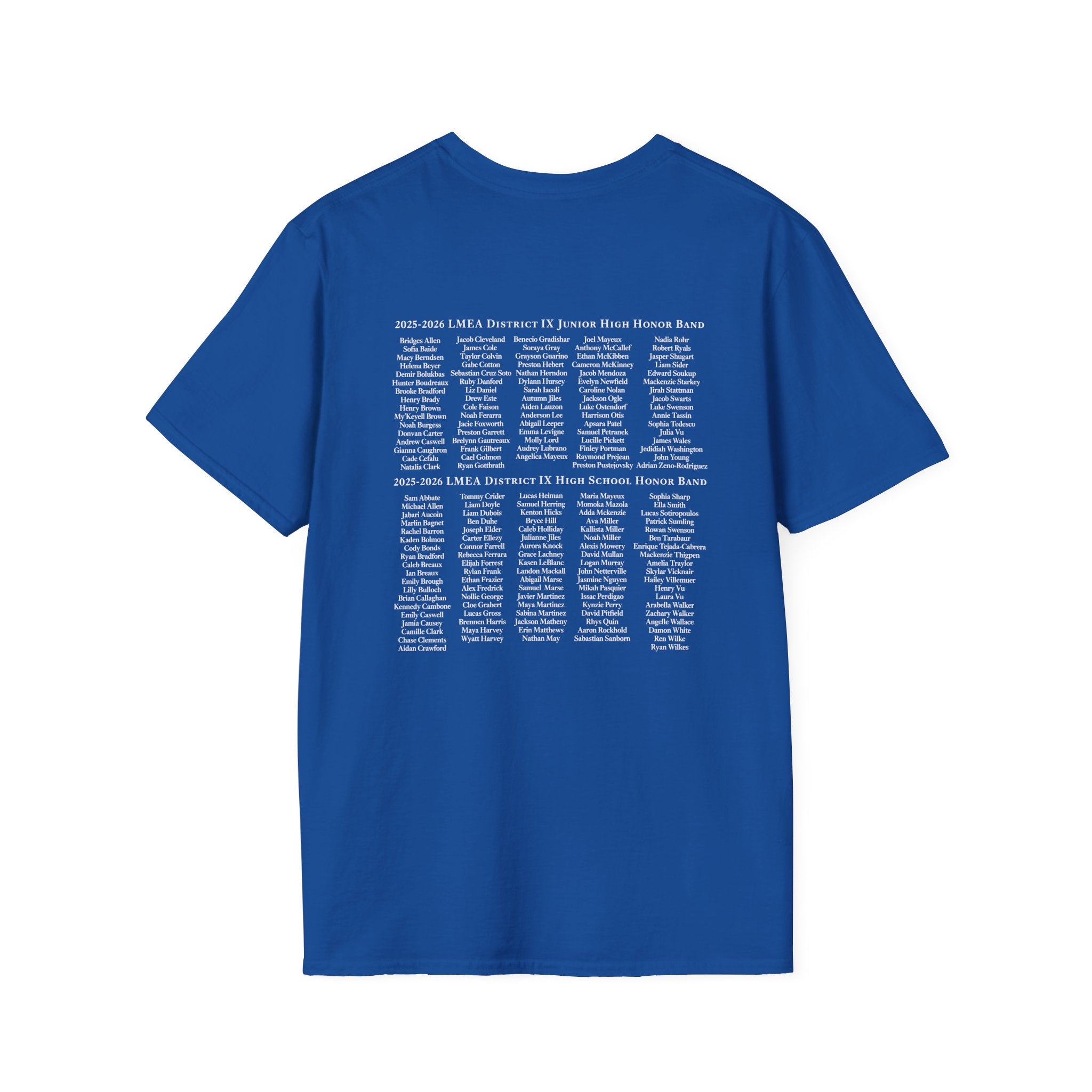 LMEA District 9 Honor Band 25-26 T-Shirt