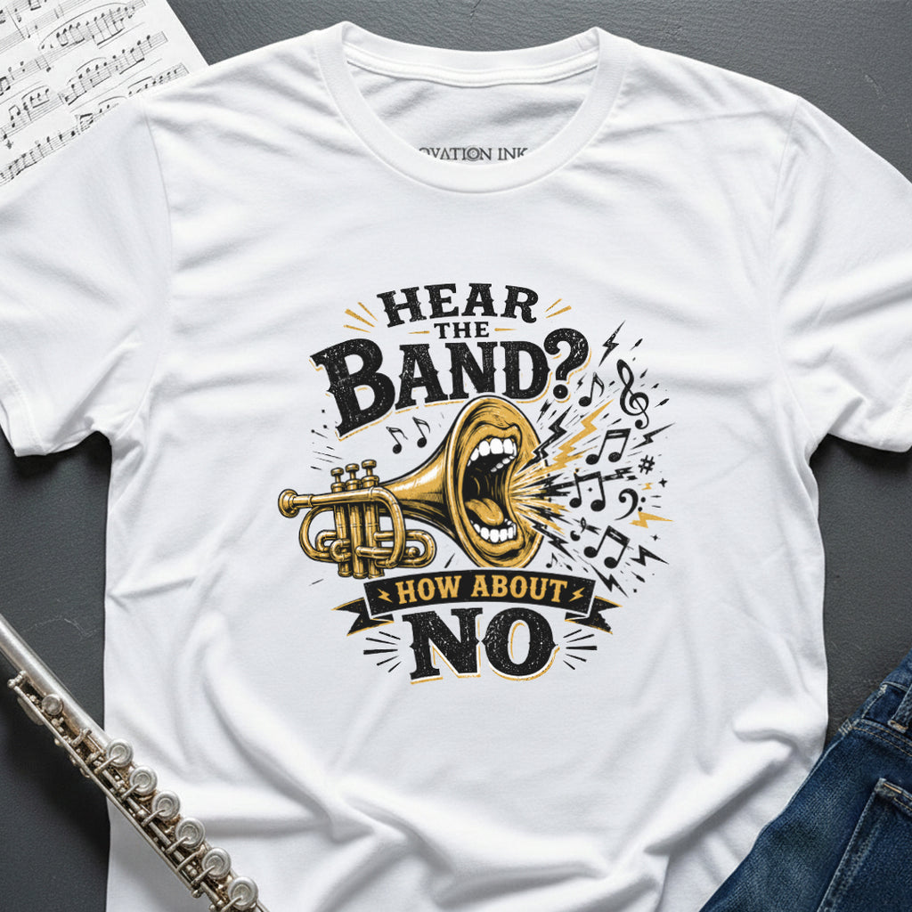 Hear Band Trumpet Vintage T-Shirt