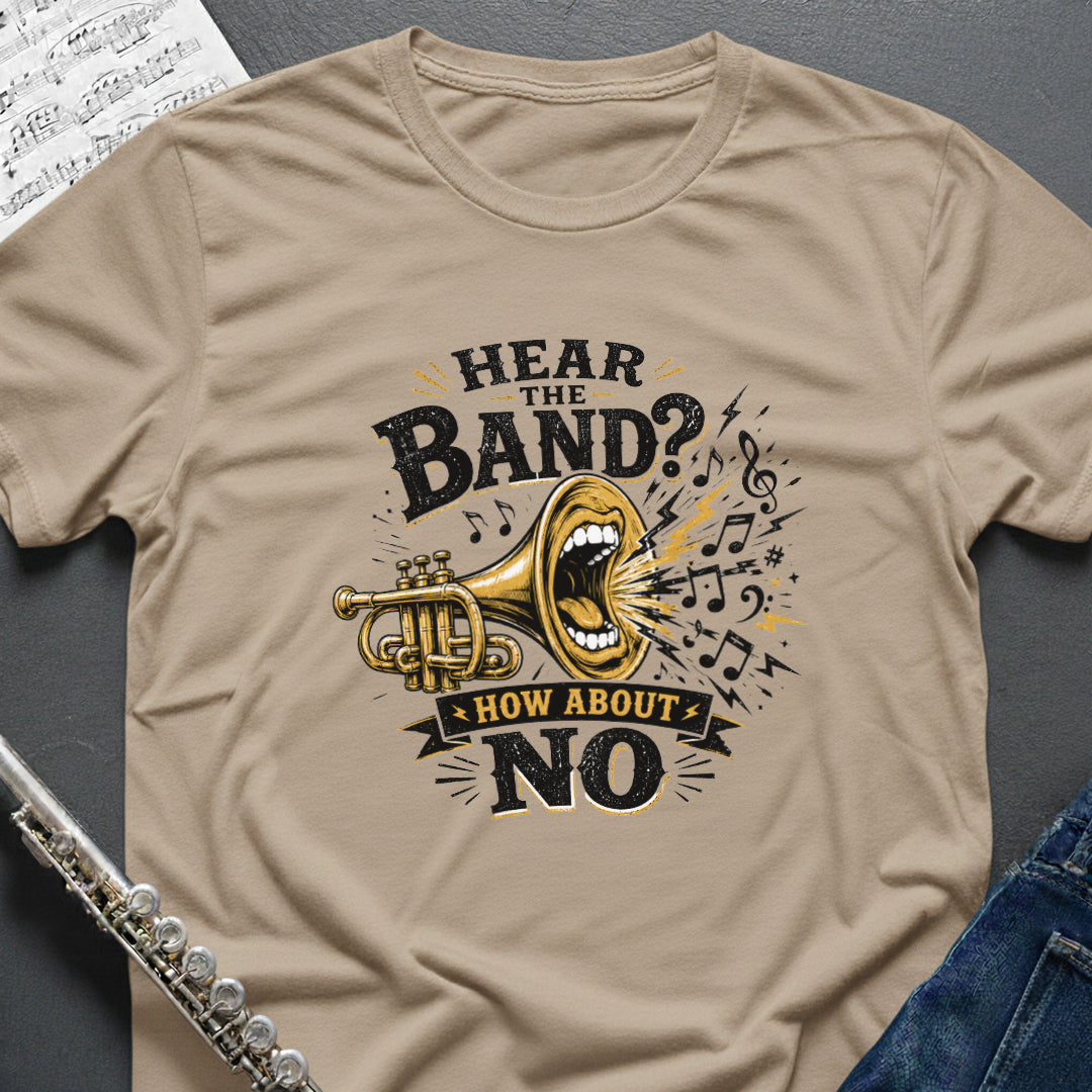 Hear Band Trumpet Vintage T-Shirt