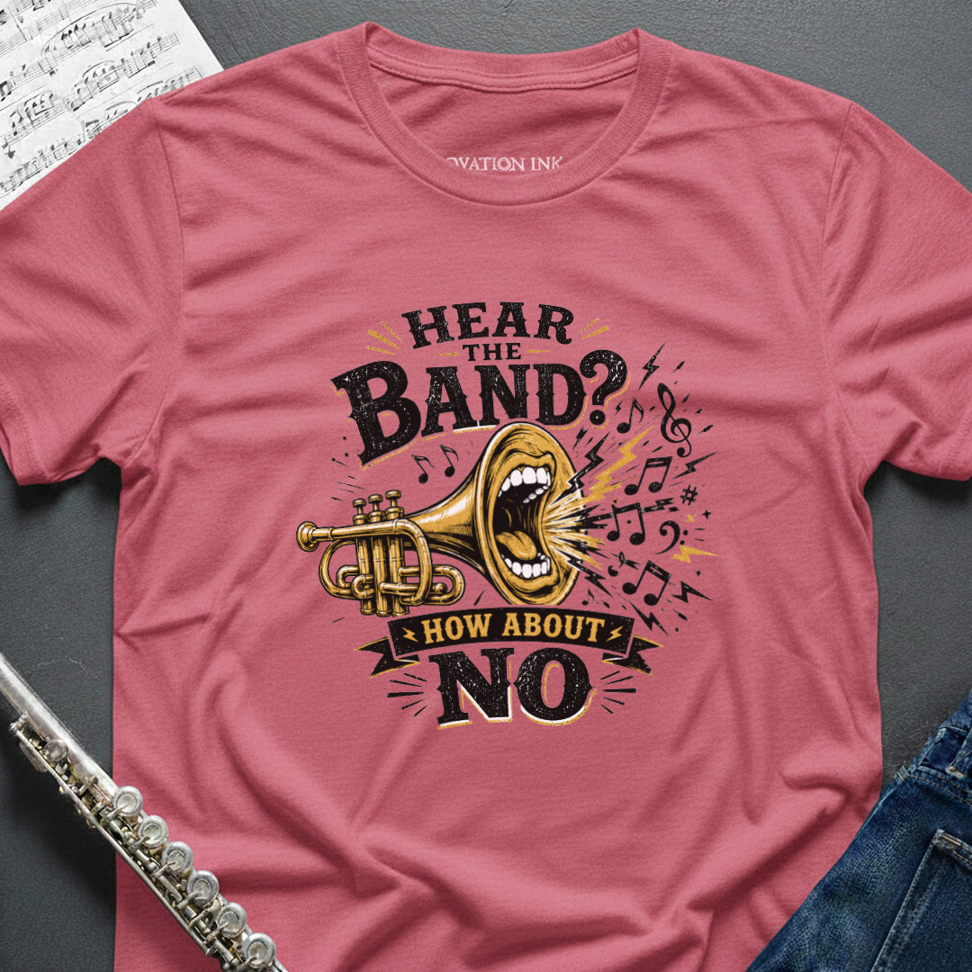 Hear Band Trumpet Vintage T-Shirt