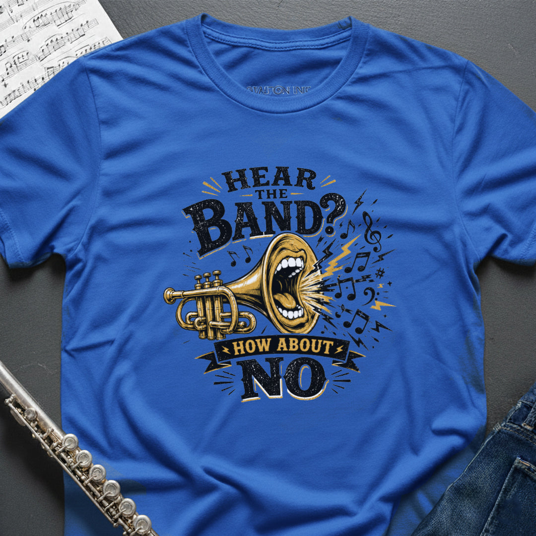 Hear Band Trumpet Vintage T-Shirt