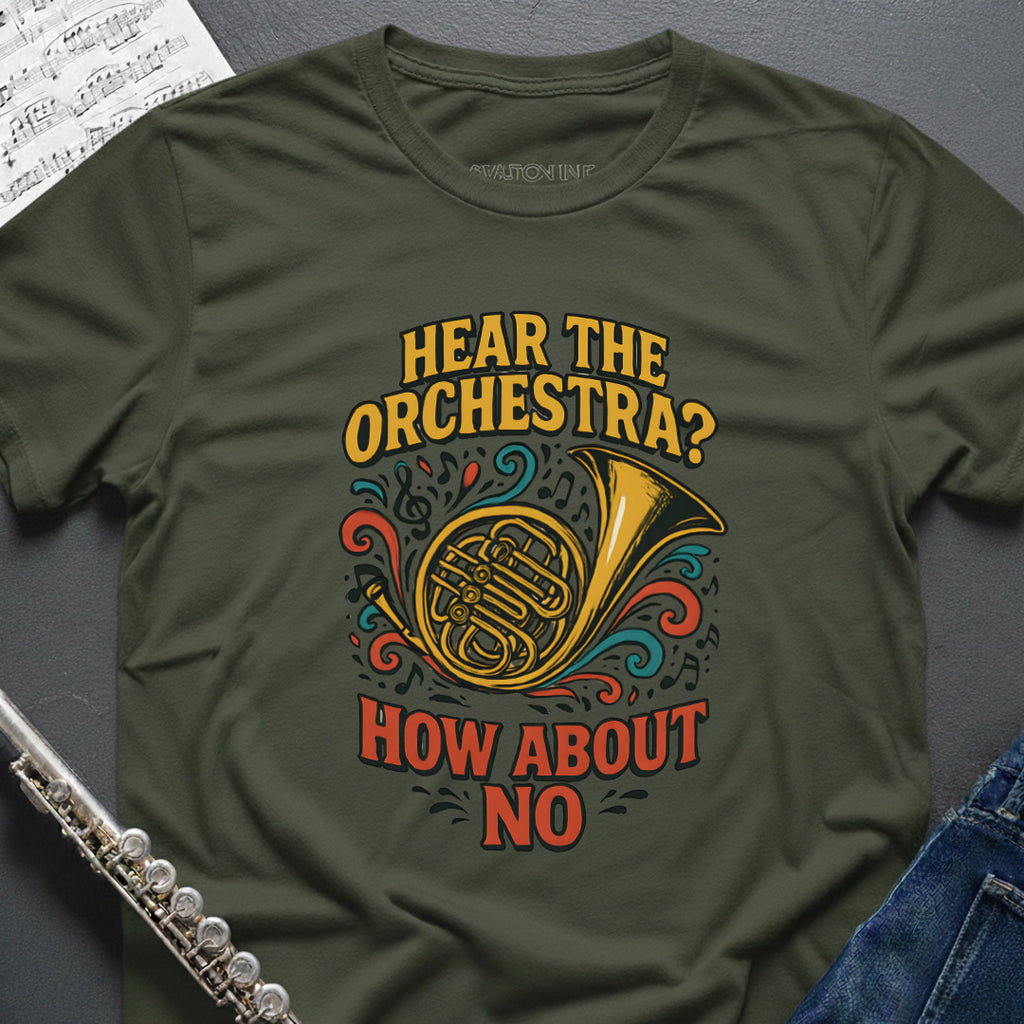 Hear Orchestra Horn T-Shirt