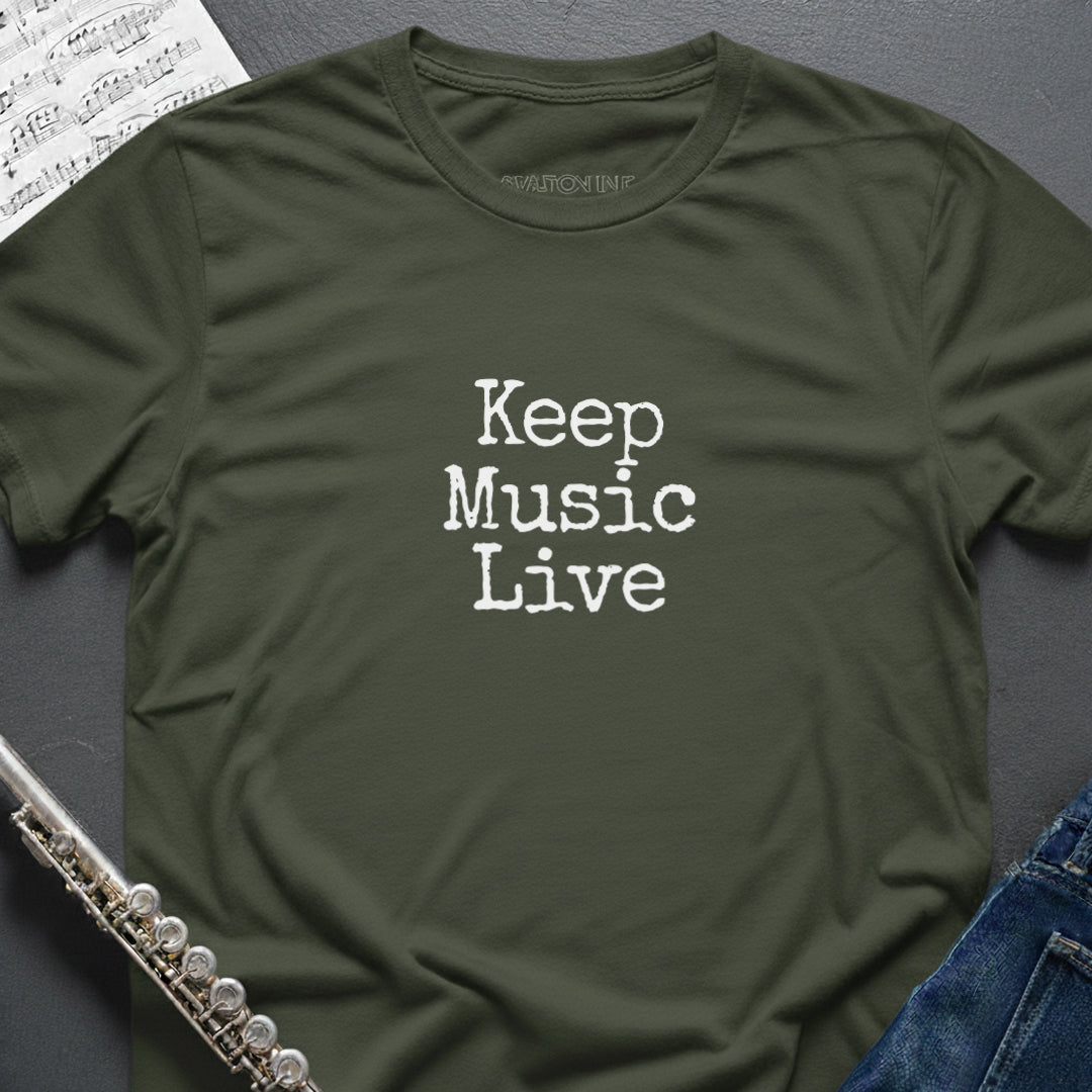 Keep Music Live T-Shirt