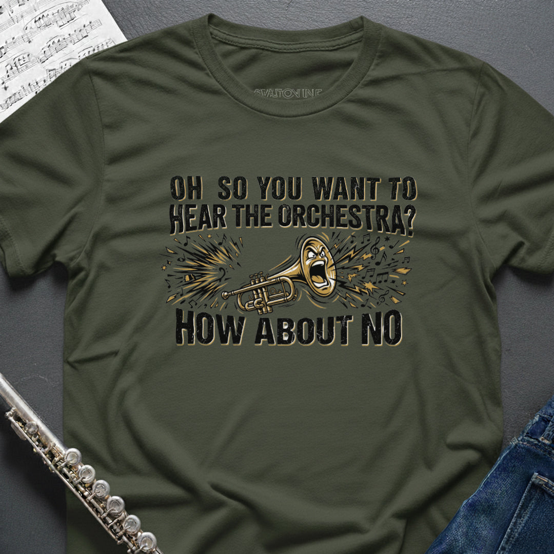 Hear Orchestra Trumpet T-Shirt