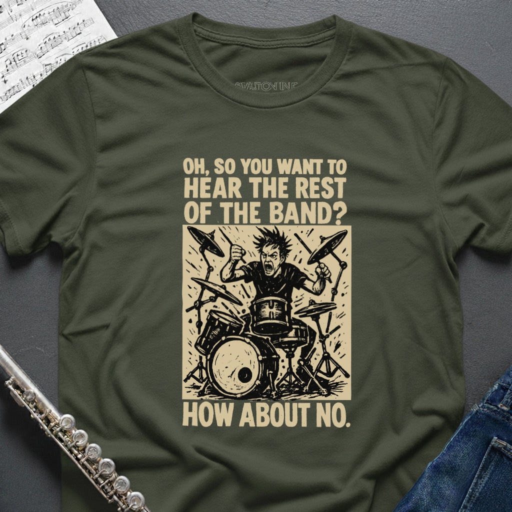 Hear the Band Drums T-Shirt