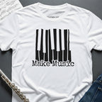 Make Music Piano Keys T-Shirt