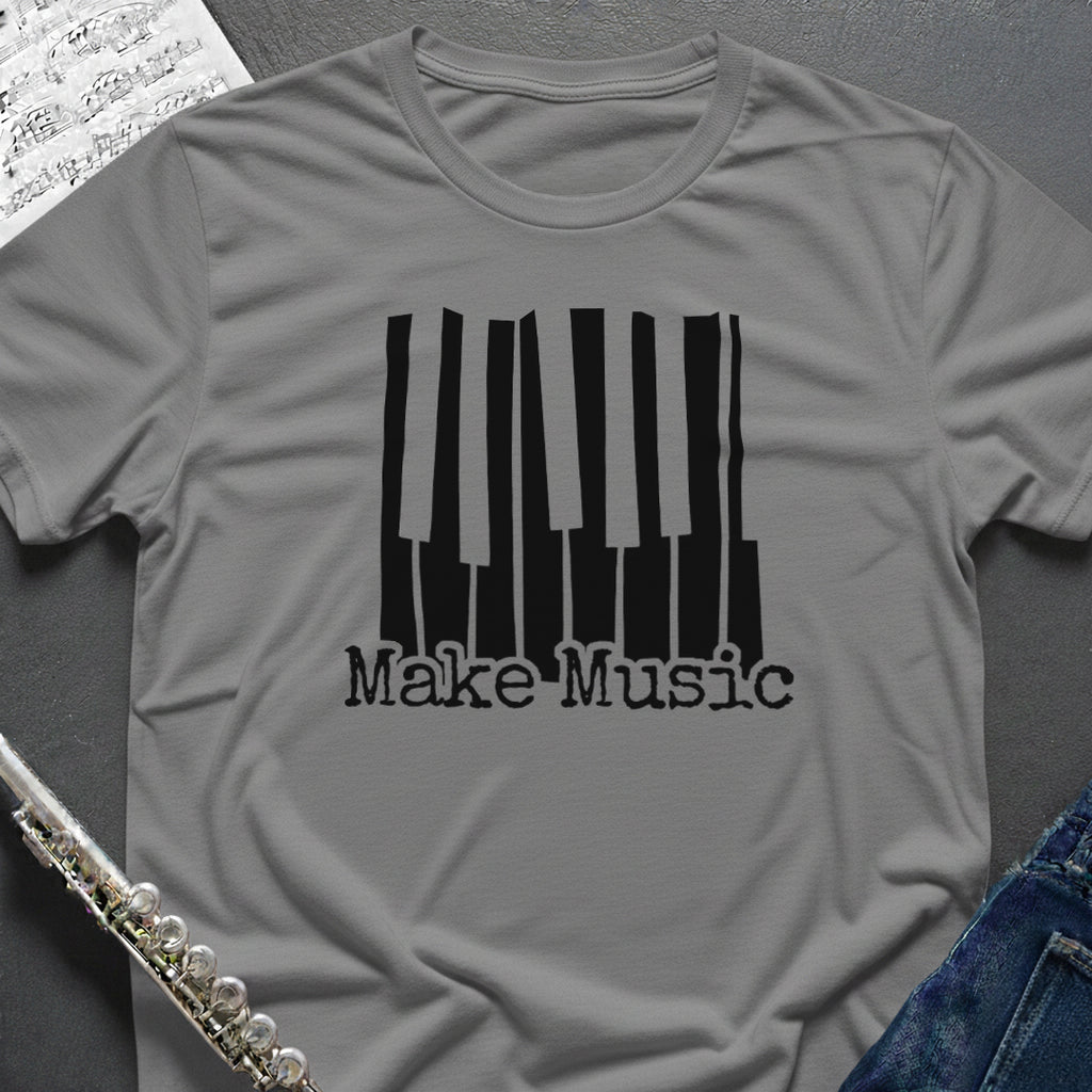 Make Music Piano Keys T-Shirt
