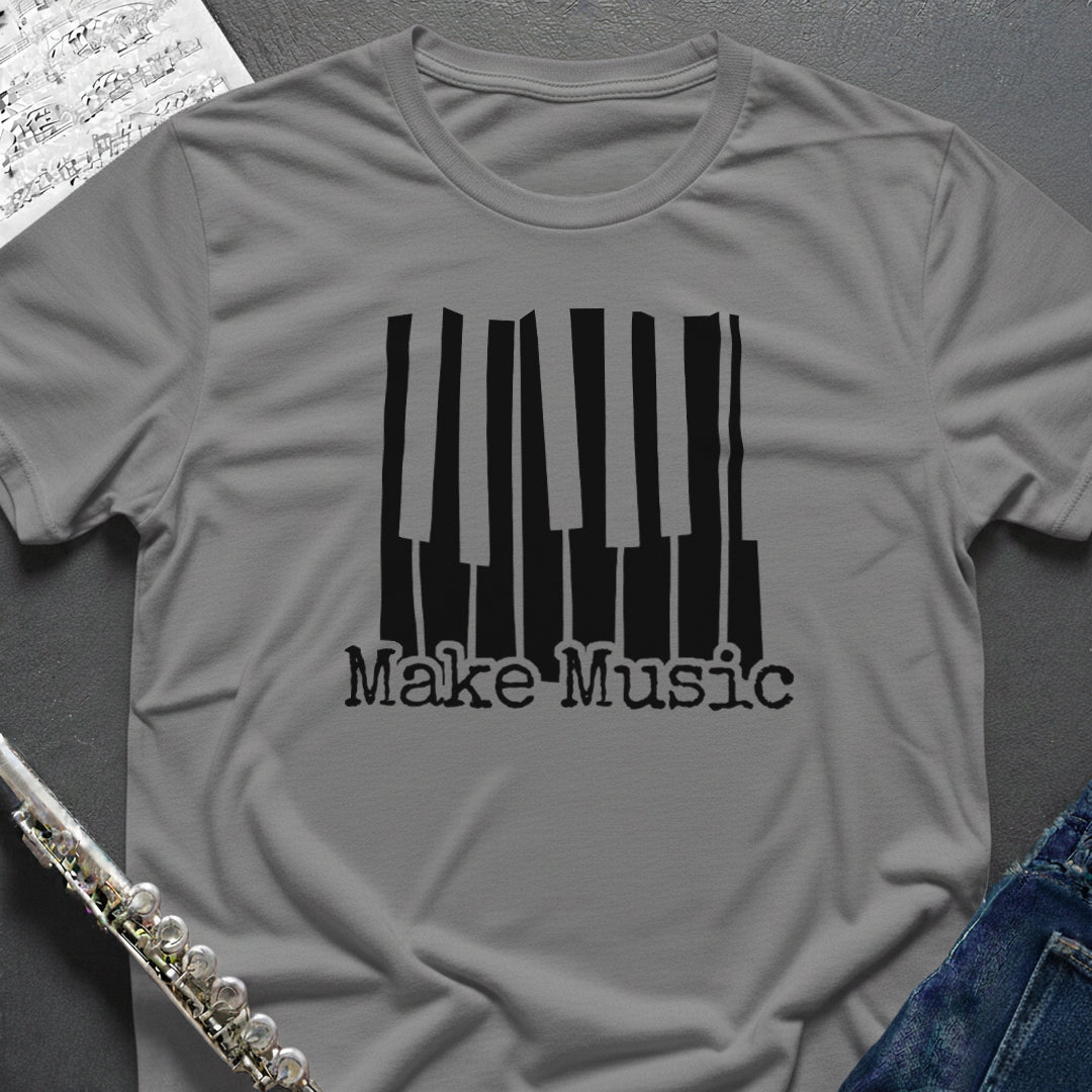 Make Music Piano Keys T-Shirt