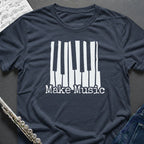 Make Music Piano Keys T-Shirt