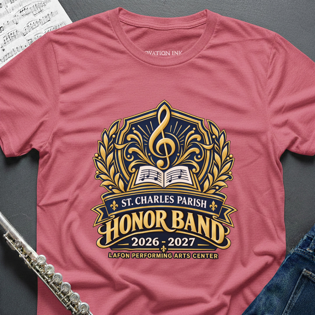 St. Charles Parish Honor BAND 26-27 T-Shirt