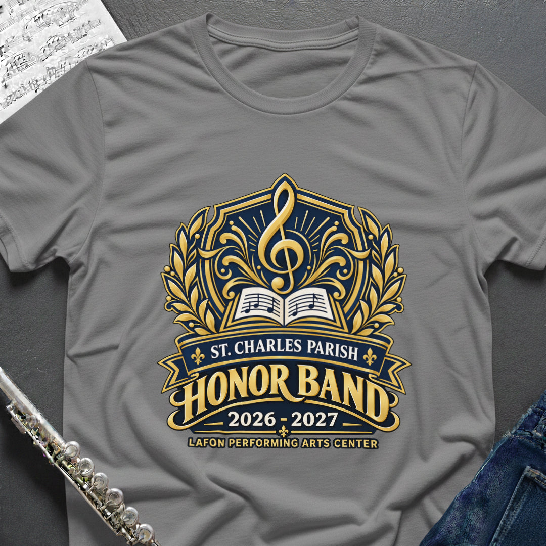 St. Charles Parish Honor BAND 26-27 T-Shirt