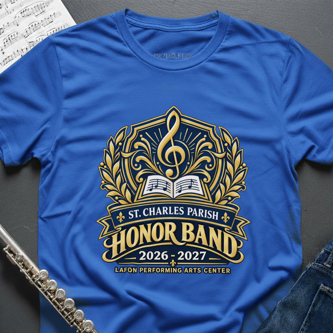 St. Charles Parish Honor BAND 26-27 T-Shirt