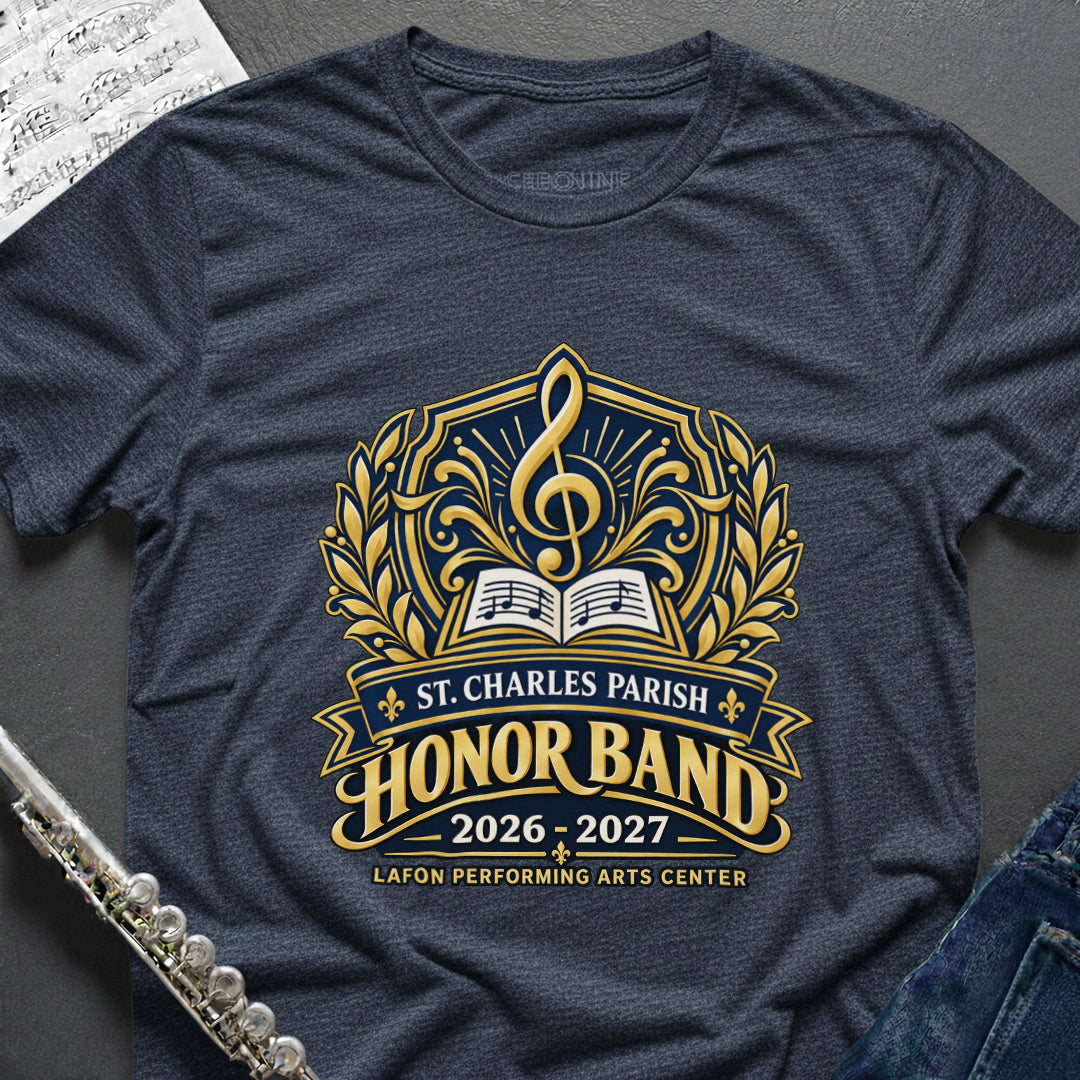St. Charles Parish Honor BAND 26-27 T-Shirt