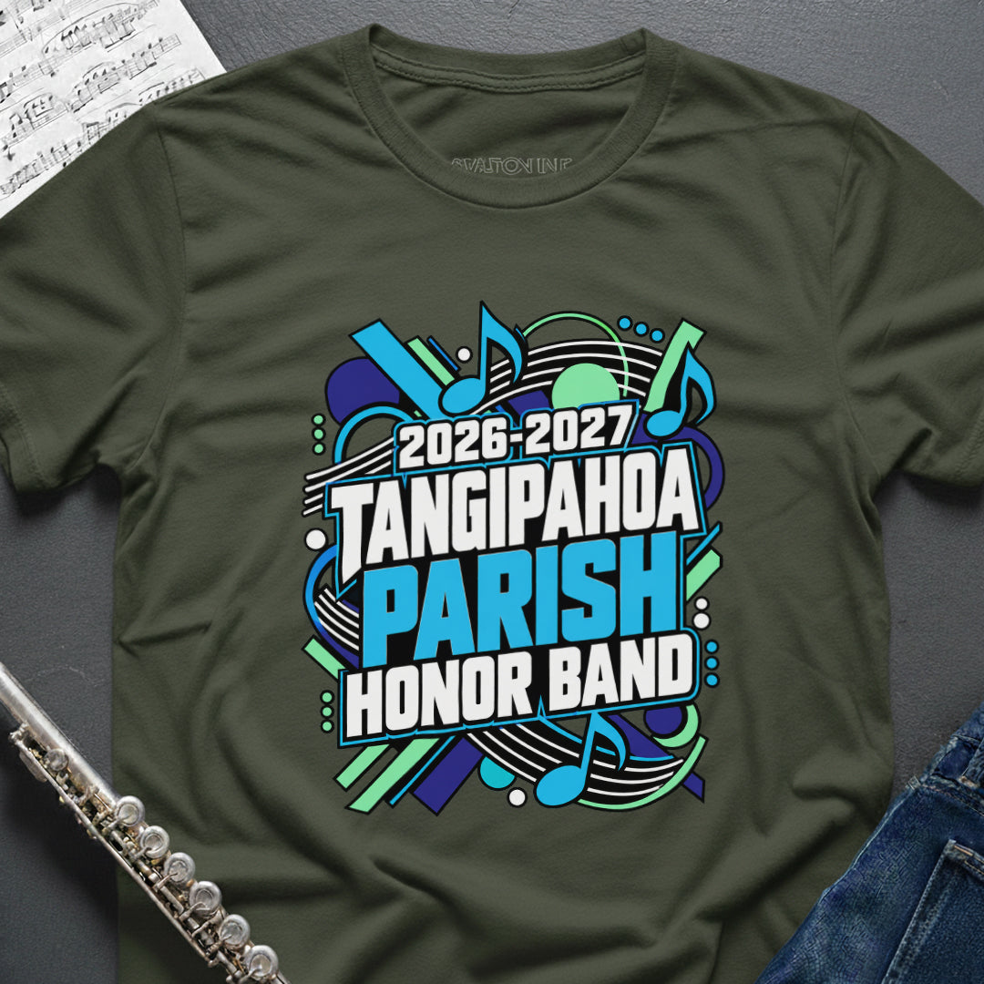 TAME Tangipahoa Parish Honor BAND 26-27 T-Shirt