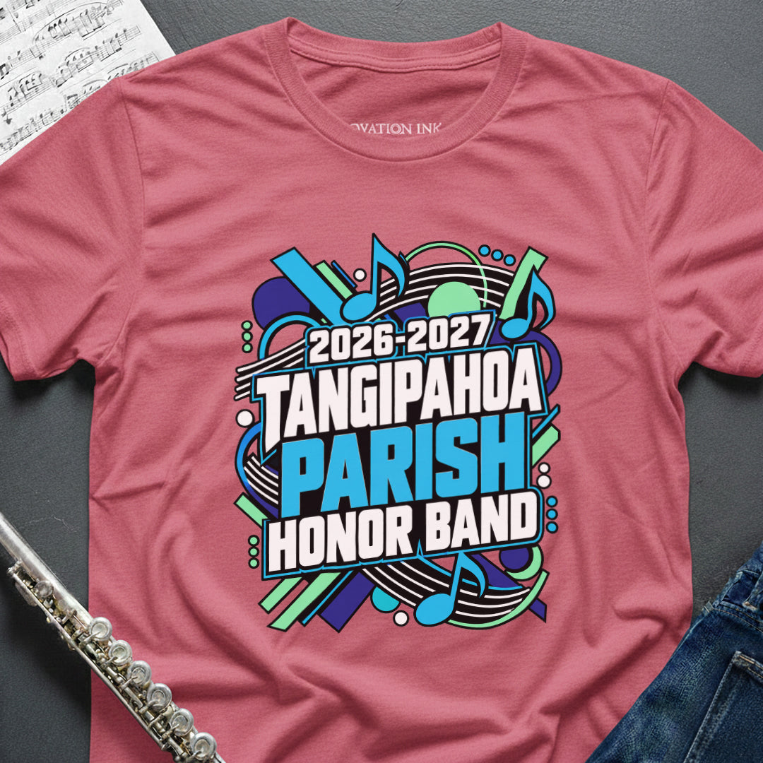 TAME Tangipahoa Parish Honor BAND 26-27 T-Shirt
