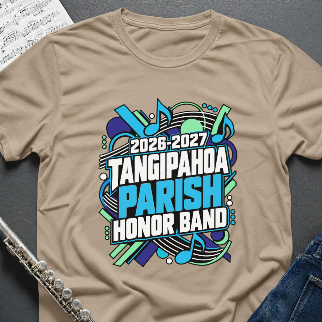 TAME Tangipahoa Parish Honor BAND 26-27 T-Shirt