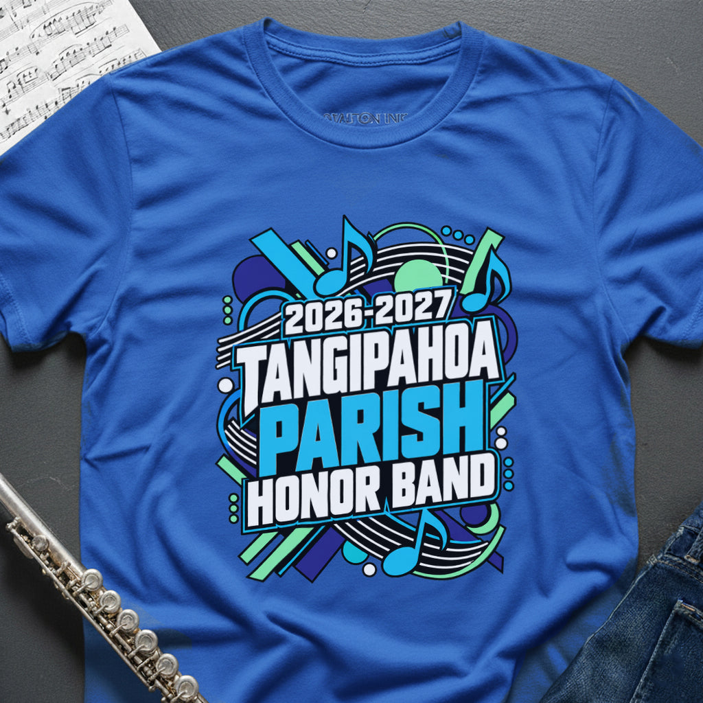 TAME Tangipahoa Parish Honor BAND 26-27 T-Shirt