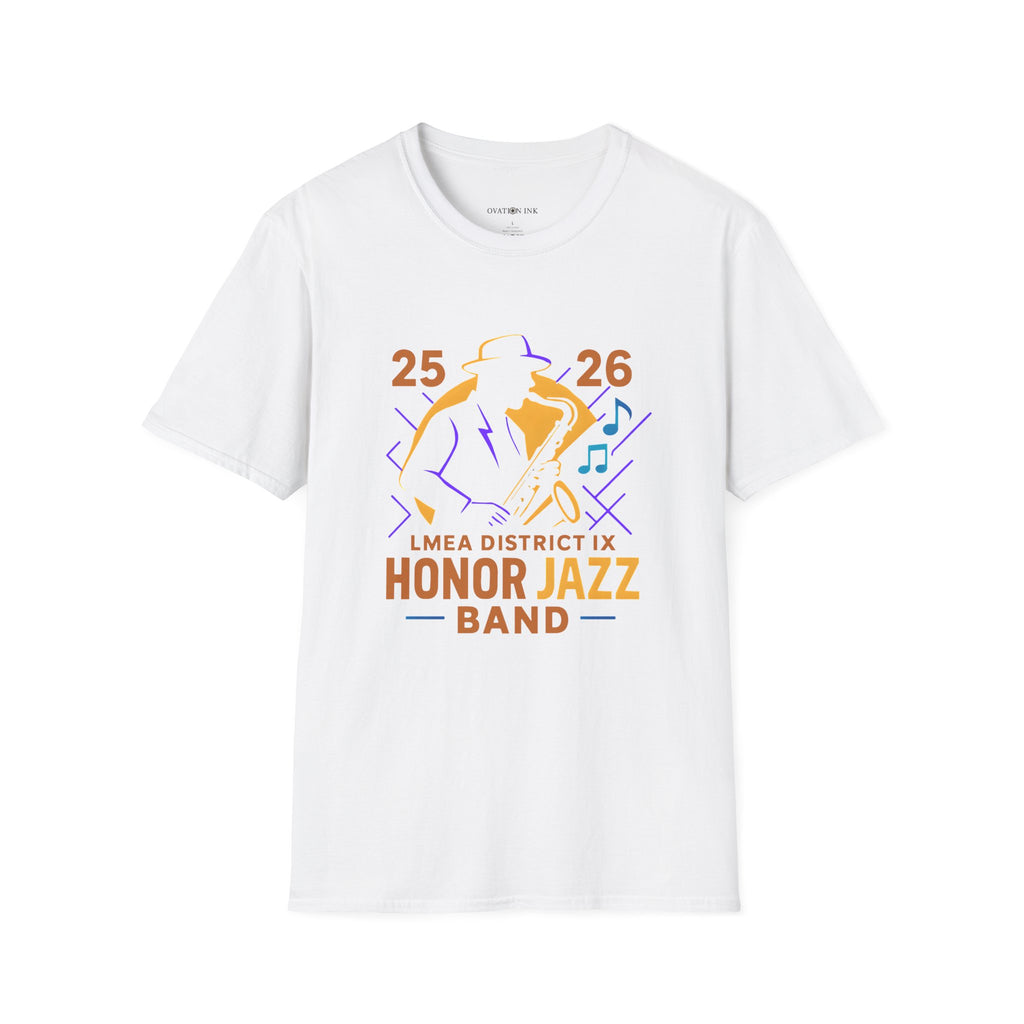 LMEA District 9 Honor JAZZ Band 25-26 T-Shirt