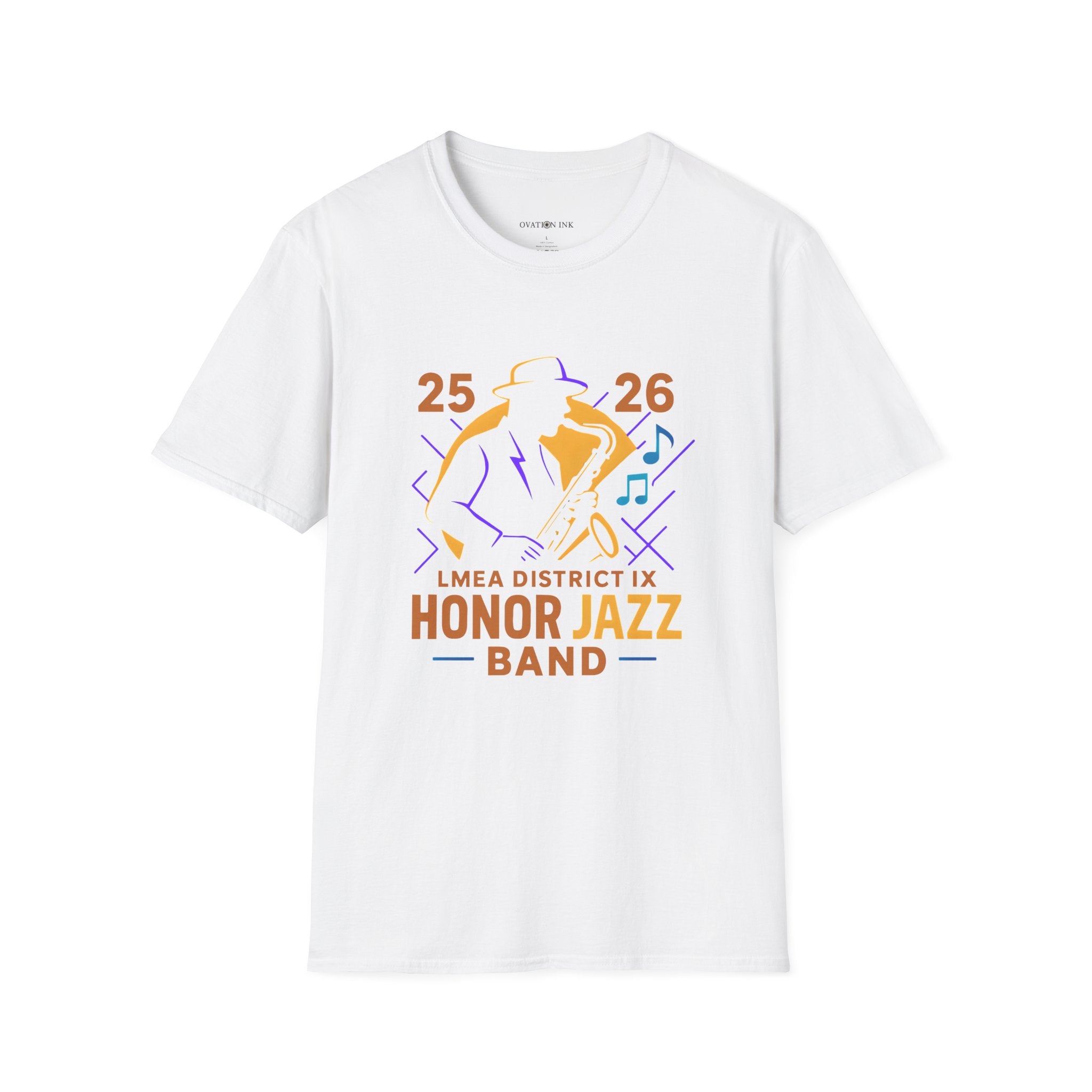 LMEA District 9 Honor JAZZ Band 25-26 T-Shirt